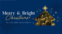 Christmas Family Night Facebook Event Cover Design