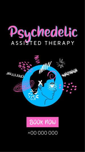 Psychedelic Assisted Therapy Instagram story Image Preview