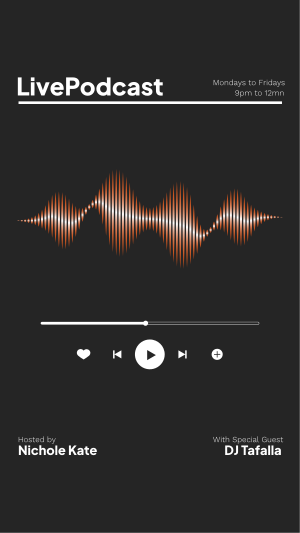 Live Podcast Wave Instagram Story Image Preview