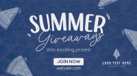 Refreshing Summer Giveaways Facebook Event Cover Design