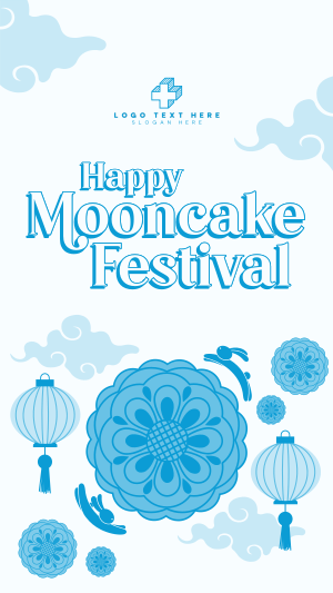 Happy Mooncake Festival Facebook story Image Preview