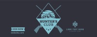 Hunters Club Facebook cover Image Preview