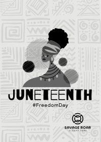 Celebrating Juneteenth Poster Image Preview