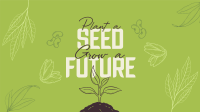 Earth Day Seed Planting Video Image Preview