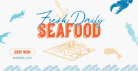Fun Seafood Restaurant Facebook ad Image Preview