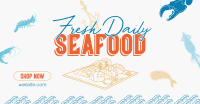 Fun Seafood Restaurant Facebook ad Image Preview