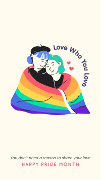 Love Who You Love Instagram story Image Preview