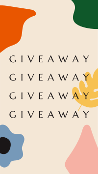 Giveaway Time TikTok video Image Preview