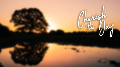 Cherish The Day Zoom background Image Preview