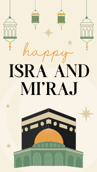 Happy Isra and Mi'raj Instagram story Image Preview