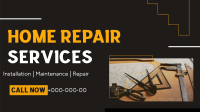 Simple Home Repair Service Facebook event cover Image Preview