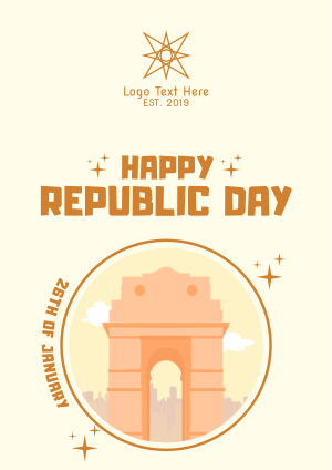 Happy Republic Day Flyer