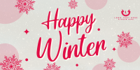 Simple Winterly Greeting Twitter post Image Preview