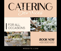 Elegant Catering Service Facebook post Image Preview