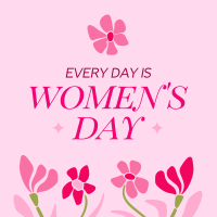Women's Day Everyday Linkedin Post Image Preview