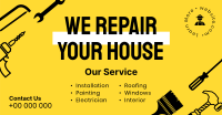 Your House Repair Facebook Ad Design