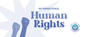 International Human Rights Facebook Cover Design