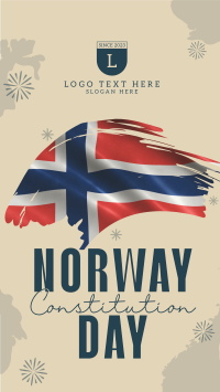 Norway Constitution Day YouTube Short Design