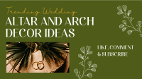 Boho Wedding Planner YouTube video Image Preview