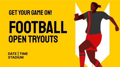 Soccer Tryouts Facebook event cover Image Preview