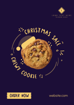 Chewy Cookie for Christmas Poster Image Preview