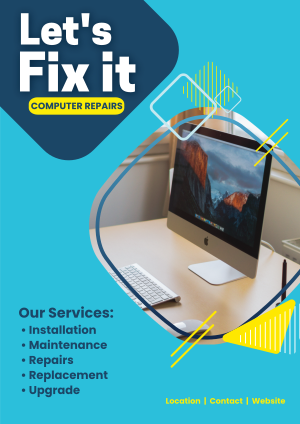 Let's fix it Flyer Image Preview