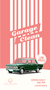 Garage Clean Shower Instagram Story Image Preview