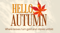 Cozy Autumn Greeting Video Image Preview