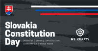 Slovakia Constitution Day Greeting Facebook Ad Image Preview