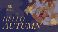 Autumn Greeting Facebook Event Cover Design