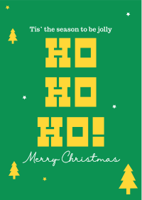 Wishing You A Merry Christmas Flyer Design