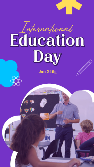 Education Day Learning Instagram story Image Preview