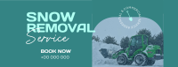 Snow Remover Service Facebook cover Image Preview