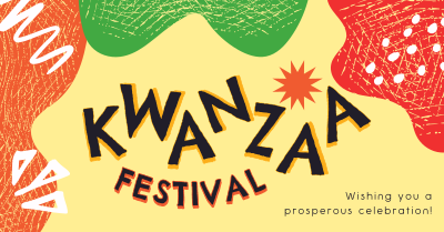 Kwanzaa Festival Greeting Facebook ad Image Preview