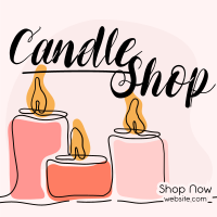 Candle Line Instagram post Image Preview