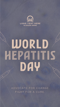 Minimalist Hepatitis Day Awareness Instagram reel Image Preview