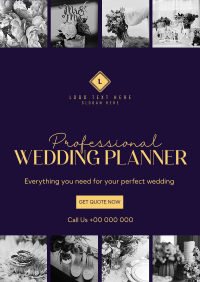 Wedding Planning Made Easy Poster Design