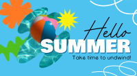 It's Summer Time Facebook Event Cover Design