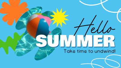 It's Summer Time Facebook event cover Image Preview