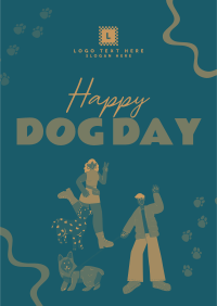 Doggy Greeting Poster Image Preview