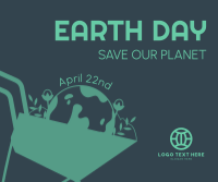 Save our Planet Facebook Post Preview
