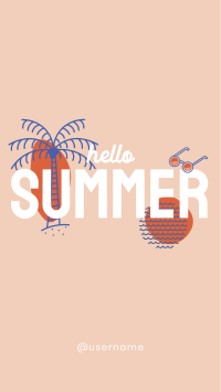 Hello Summer YouTube short Image Preview