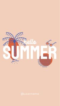 Hello Summer YouTube Short Image Preview