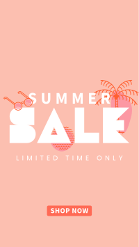 Summer Retro Promo TikTok Video Image Preview