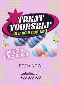 Y2K Nail Salon Poster Image Preview