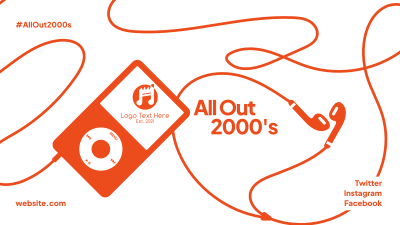 All Out 00s YouTube Banner Image Preview