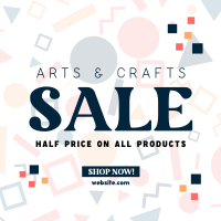 Art Supply Clearance Instagram post Image Preview
