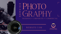 Photography Service Facebook Event Cover Design