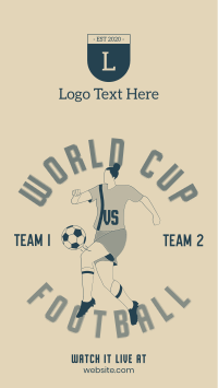 World Cup Football Player Instagram story Image Preview