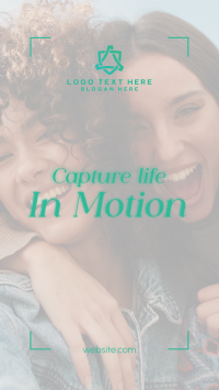 Capture Life in Motion YouTube Short Design